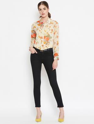 floral long sleeved shirt - 16495698 - Standard Image - 4