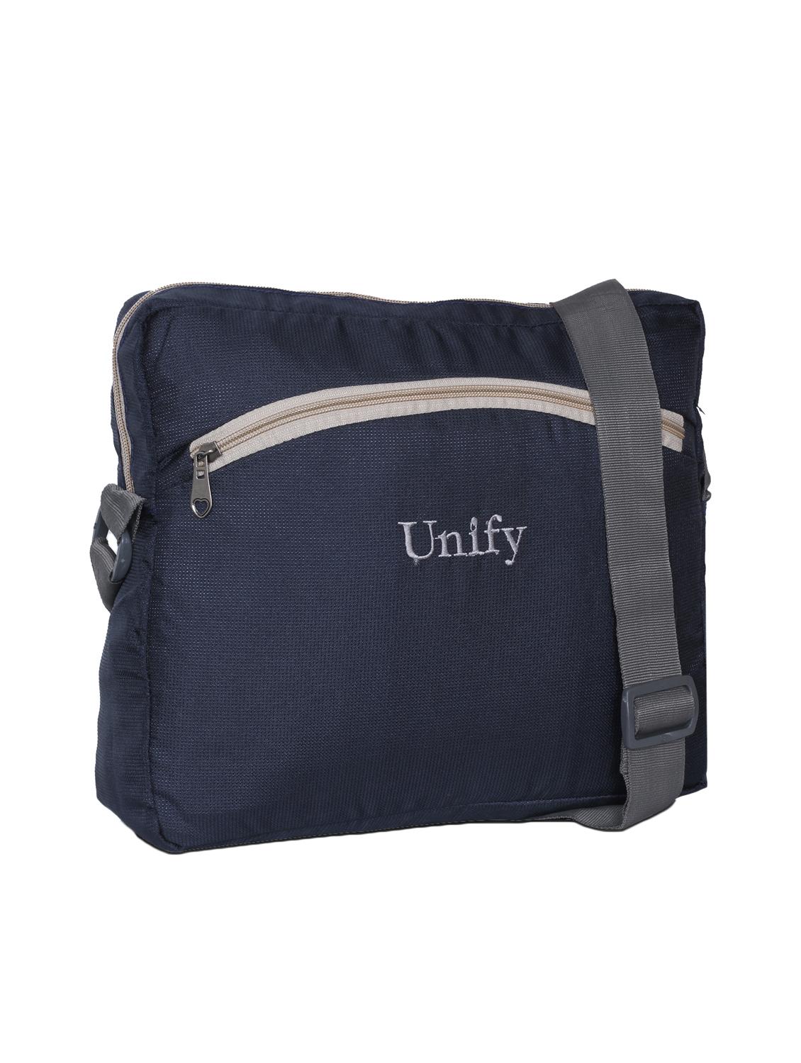black polyester regular sling bag - 16498342 - Zoom Image - 4