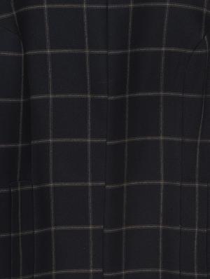 long sleeved checkered blazer - 16504161 - Standard Image - 4