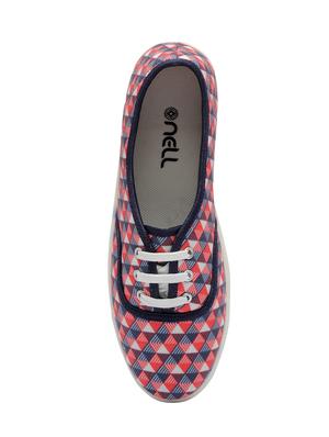 red slip on casual shoes - 16504731 - Standard Image - 4