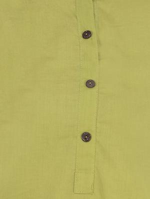 solid straight kurta - 16506223 - Standard Image - 4
