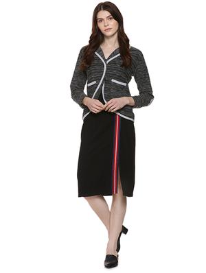 contrast tapping pocket patch blazer - 16507453 - Standard Image - 4