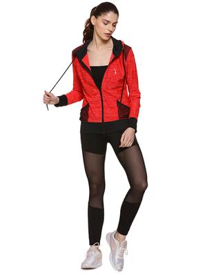contrast mesh pocket hooded jacket - 16507501 - Standard Image - 4