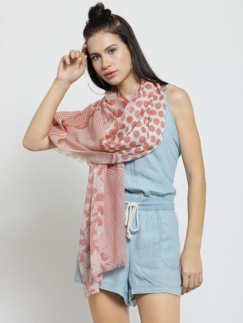 frayed hem wool stole - 16508877 - Standard Image - 1