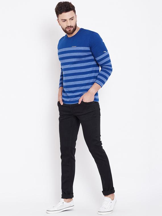 black solid plain jeans - 16509317 - Zoom Image - 4