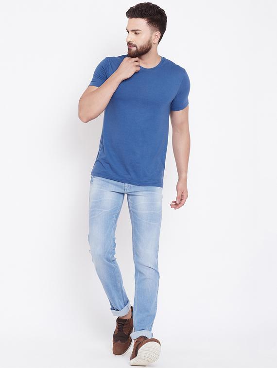 blue light washed jeans - 16509320 - Zoom Image - 4