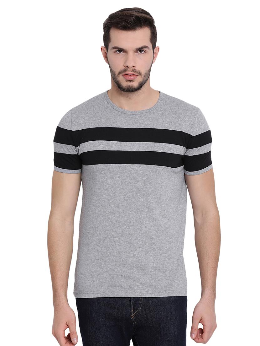 navy blue and grey printed combo t-shirts - 16509491 - Zoom Image - 4