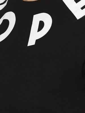 crew neck quirky text tee - 16510826 - Standard Image - 4