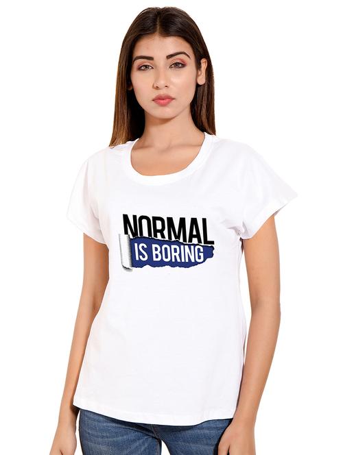 drop shoulder quirky print tee - 16510969 - Standard Image - 1