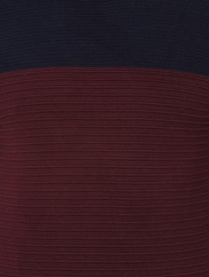 red color block pullover - 16513304 - Standard Image - 4