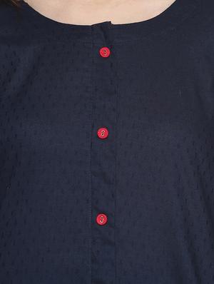 embroidered straight kurta - 16515017 - Standard Image - 4