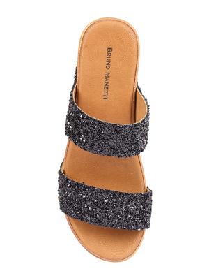 black slip on wedges - 16515322 - Standard Image - 4