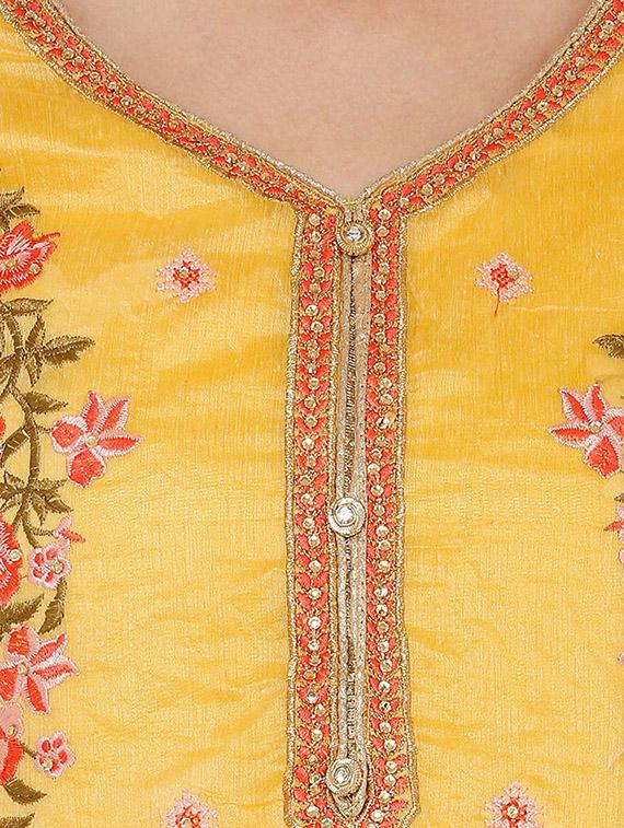 embroidered unstitched suit - 16517573 - Zoom Image - 4