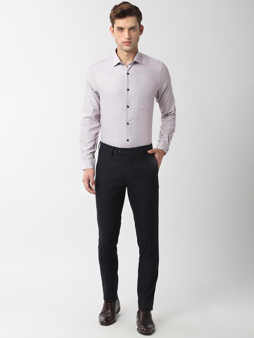 white self design formal shirt - 16518901 - Zoom Image - 4