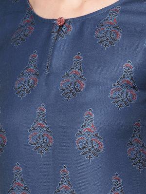 floral printed kurta pant set - 16519542 - Standard Image - 4