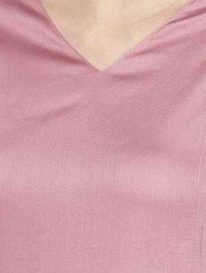 solid kurta palazzo set - 16523275 - Standard Image - 4