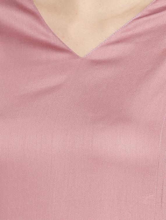 solid kurta palazzo set - 16523275 - Zoom Image - 4