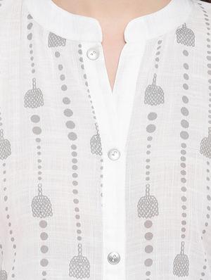 embroidered kurta palazzo set - 16523927 - Standard Image - 4