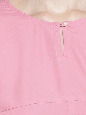 gota patti asymmetric kurta salwar set - 16524016 - Standard Image - 4