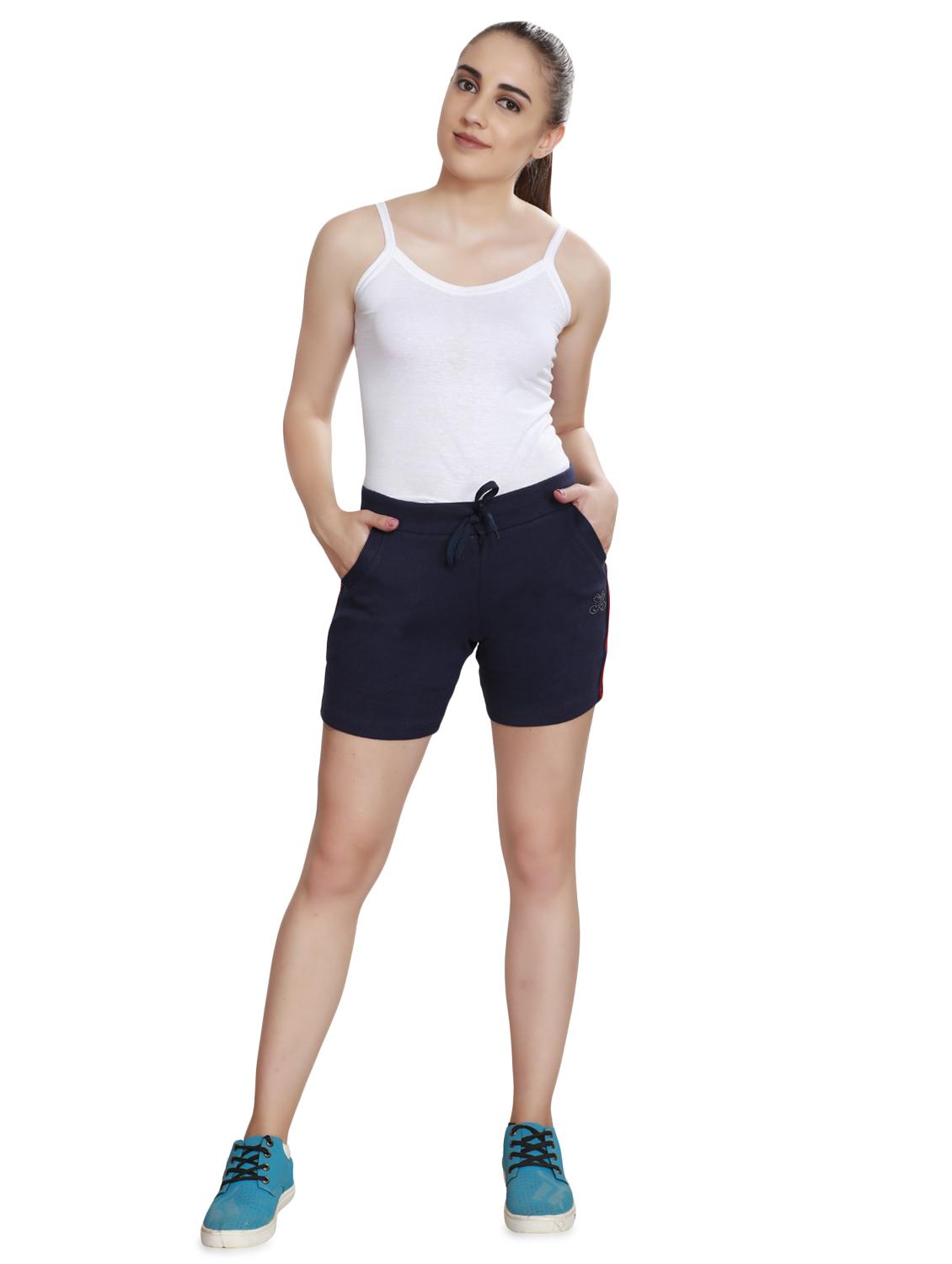 drawstring side tapping track shorts - 16524330 - Zoom Image - 4