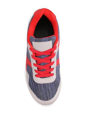 koxko multi colored fabric lace up sport shoes - 16524391 - Standard Image - 4