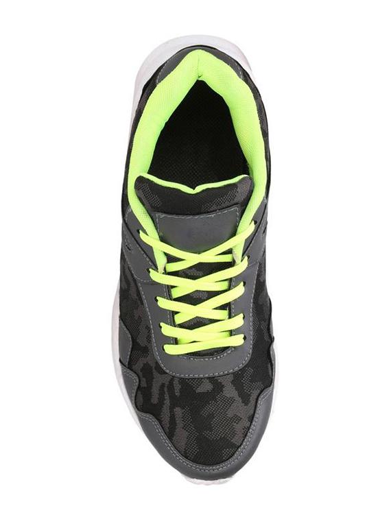 koxko grey fabric lace up sport shoes - 16524401 - Zoom Image - 4
