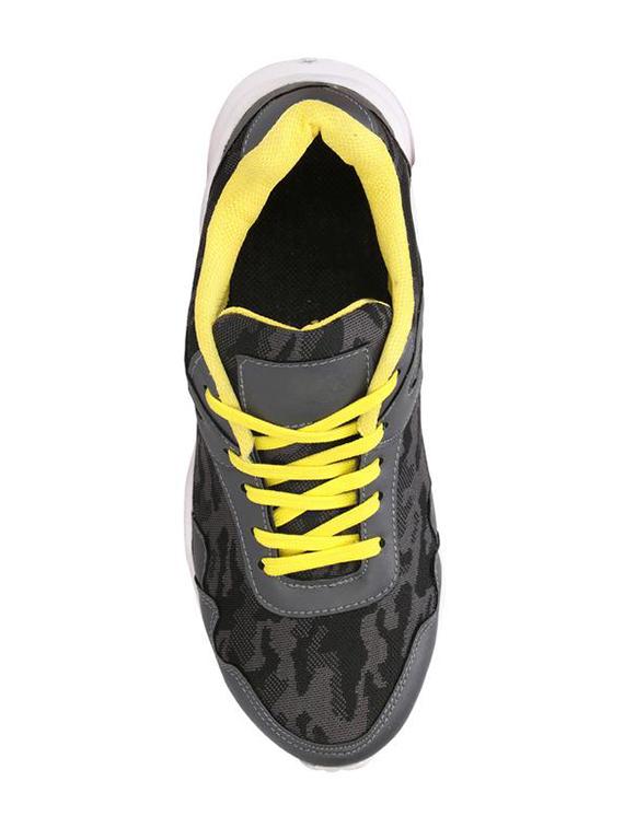 koxko grey fabric lace up sport shoes - 16524404 - Zoom Image - 4