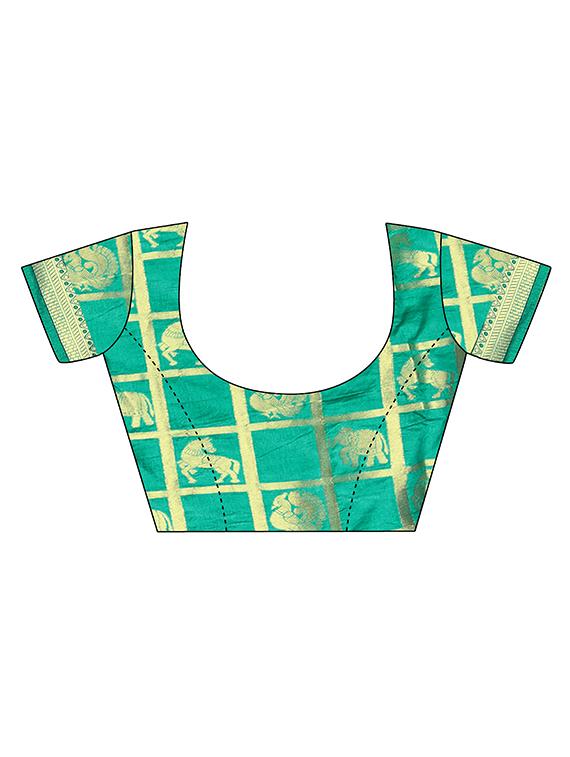 ombre gota patti saree with blouse - 16524743 - Zoom Image - 4