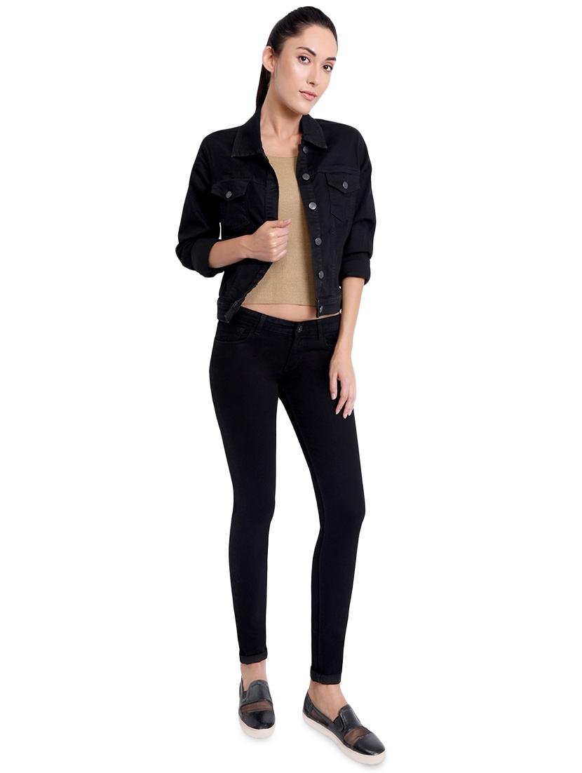 turn up hem pocket detail jeans - 16524932 - Zoom Image - 4