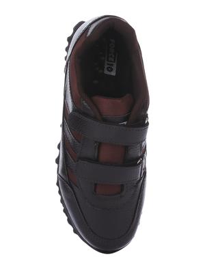 liberty brown leather slip on shoes - 16525263 - Standard Image - 4