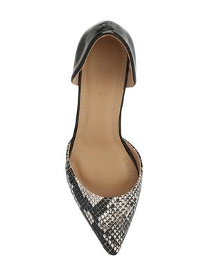 black slip on sandals - 16525937 - Standard Image - 4