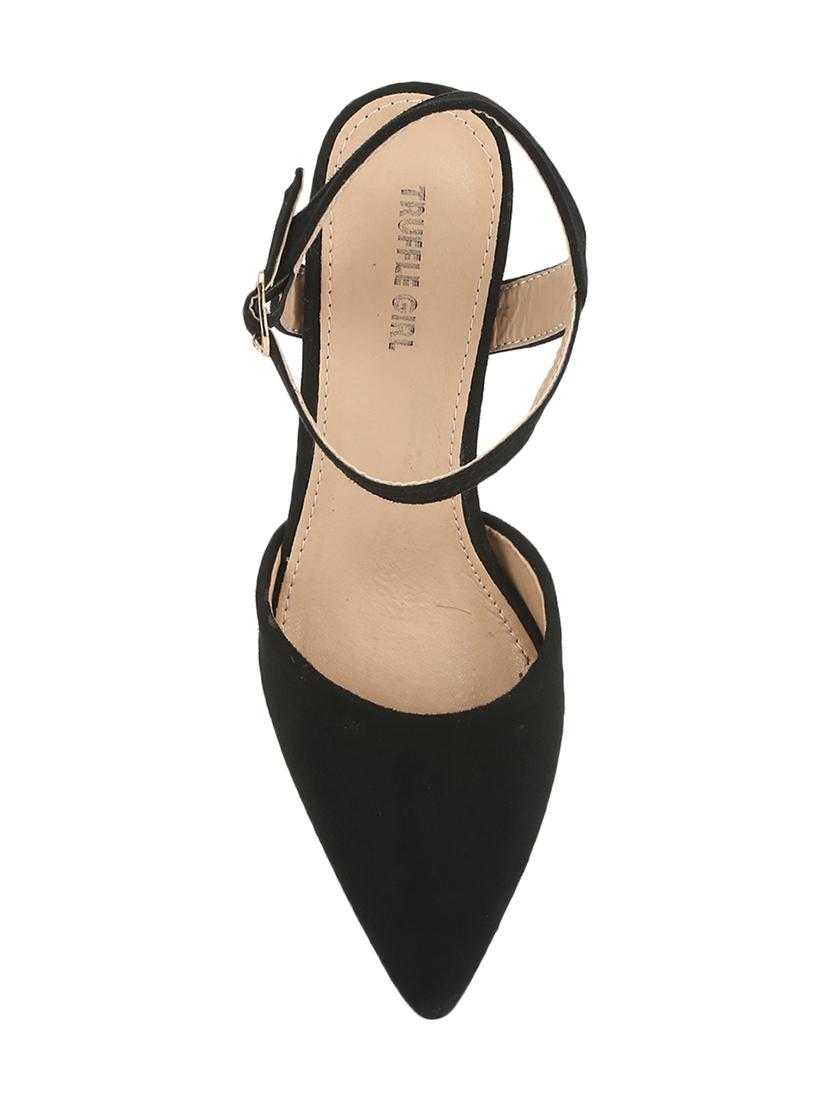 black ankle strap sandals - 16525941 - Zoom Image - 4