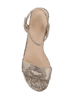 beige ankle strap sandals - 16525944 - Standard Image - 4