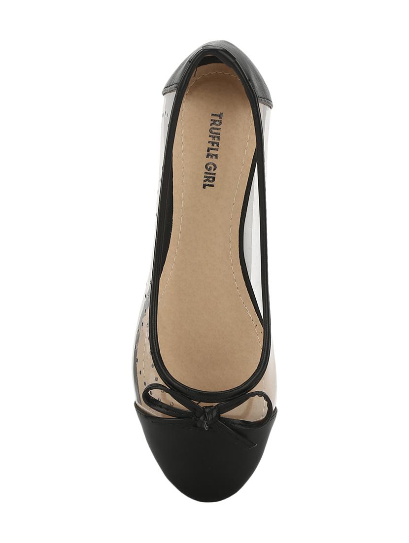 black slip on ballerinas - 16525952 - Zoom Image - 4