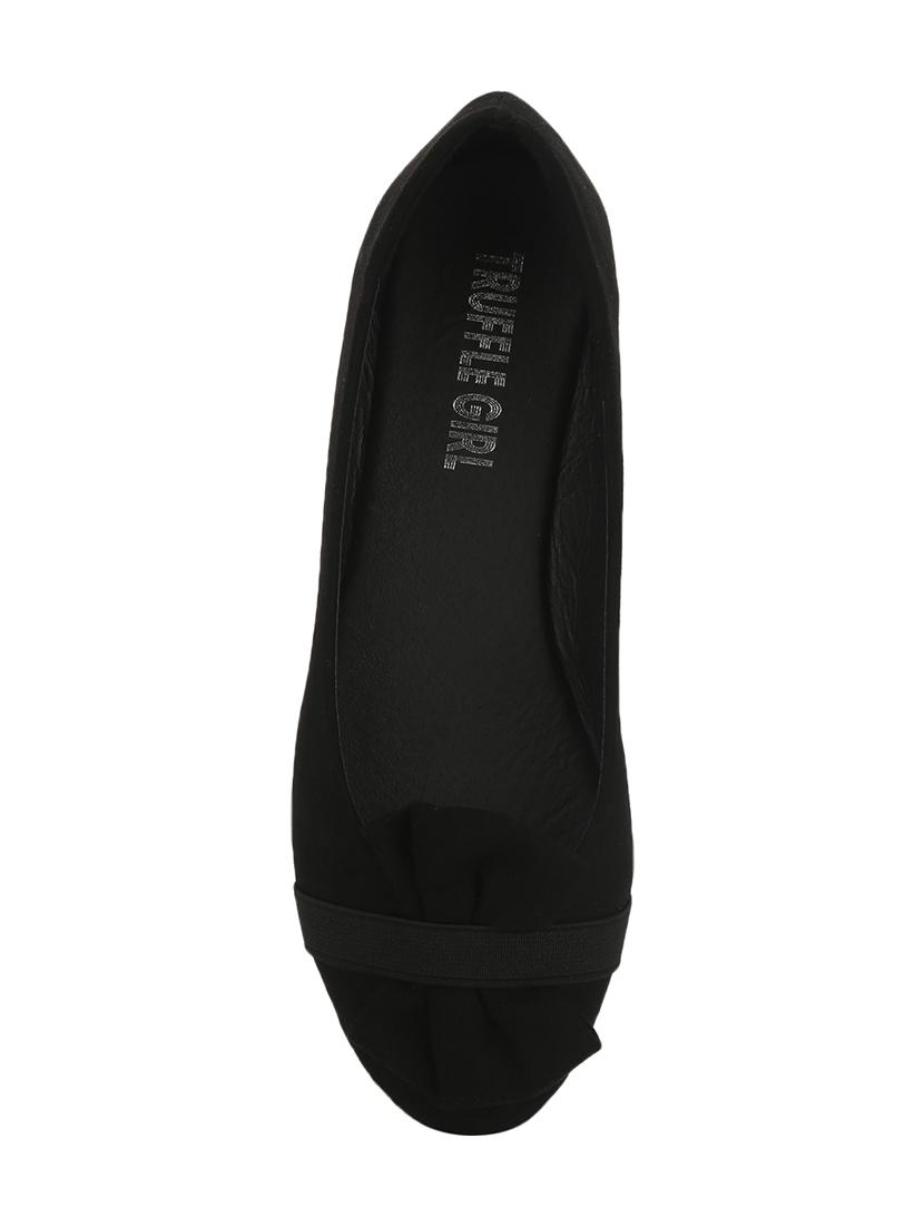 black slip on ballerinas - 16525960 - Zoom Image - 4