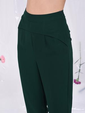 high rise solid trouser - 16526494 - Standard Image - 4