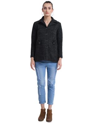 lapel neck pocket detail cardigan - 16528711 - Standard Image - 4