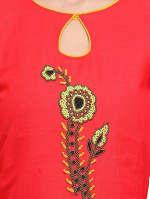 embellished churidaar unstitched suit - 16530452 - Standard Image - 4