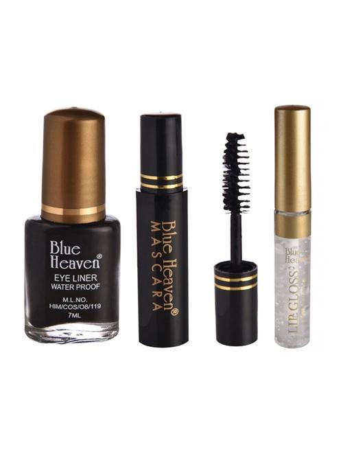 blue heaven eyeliner,mascara & lip gloss combos - 16530505 - Standard Image - 1