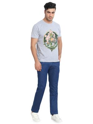blue solid plain jeans - 16534007 - Standard Image - 4