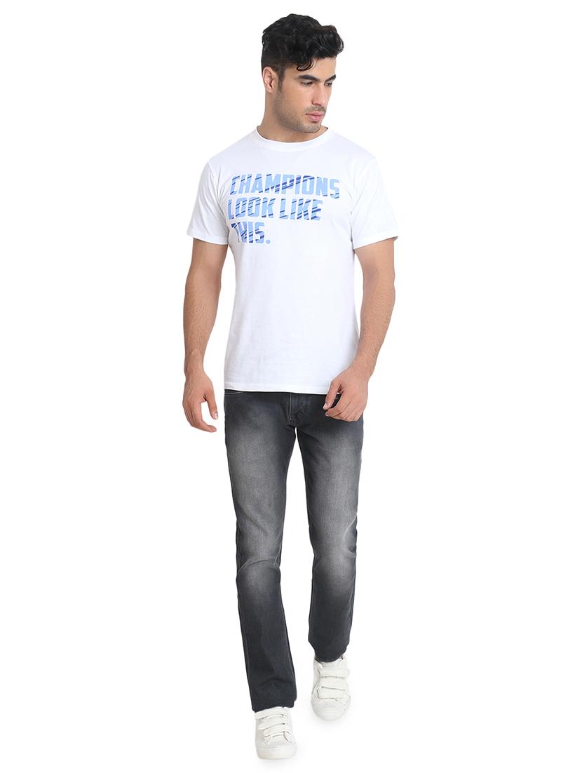 grey heavy washed jeans - 16534015 - Zoom Image - 4