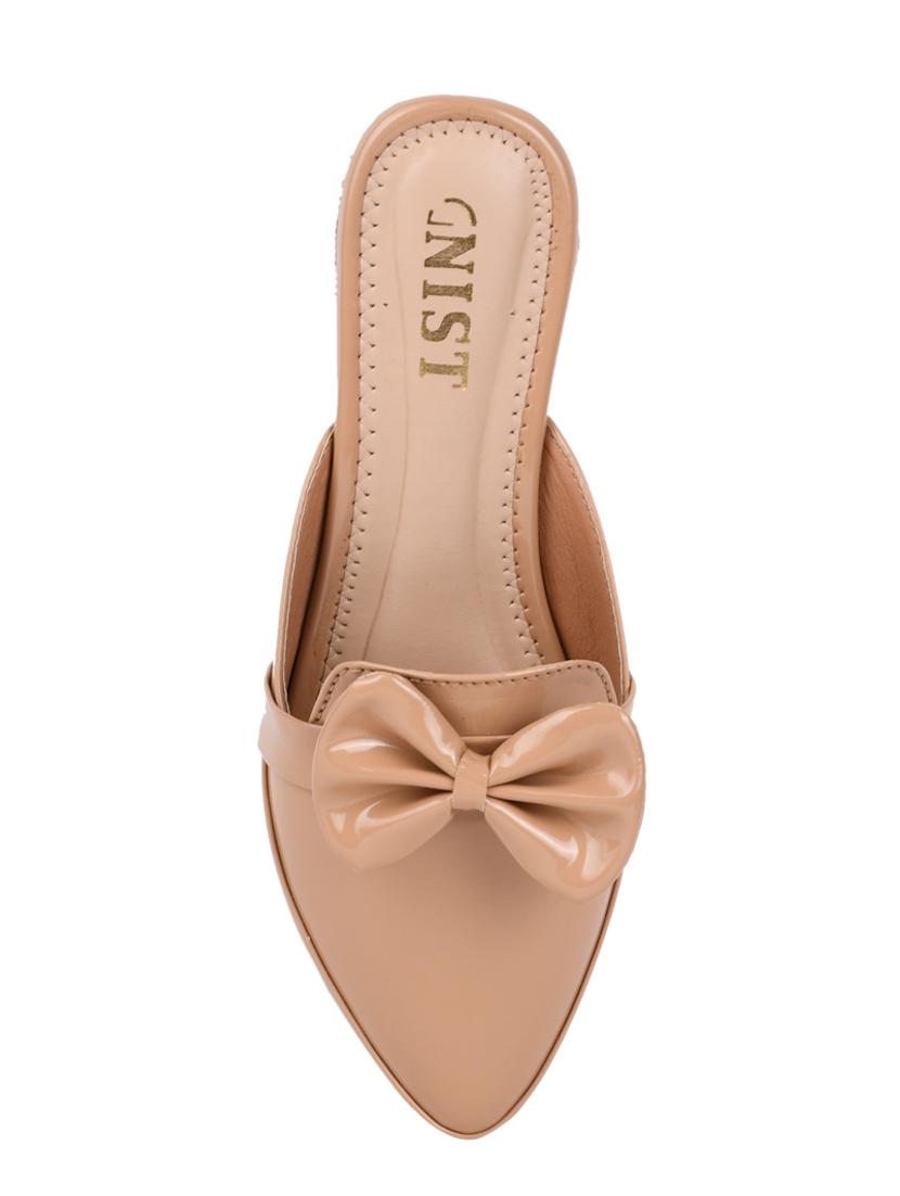 beige slip on mules - 16534336 - Zoom Image - 4
