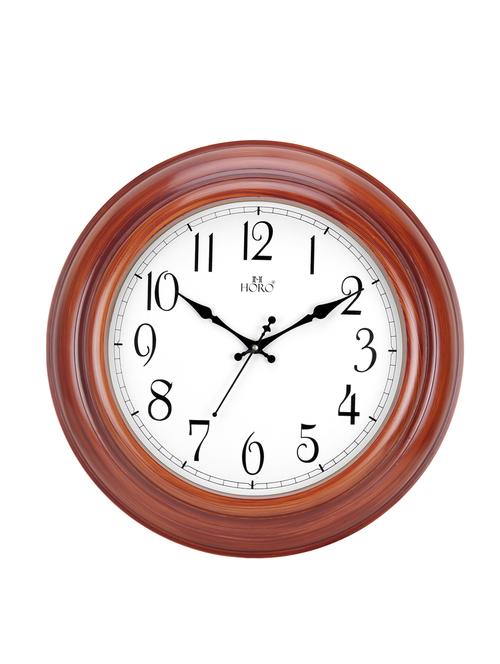 Plastic Choclate Round Clock - 16535700 - Standard Image - 1