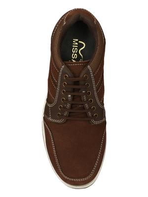 missali shoes brown leather lace up shoes - 16535764 - Standard Image - 4