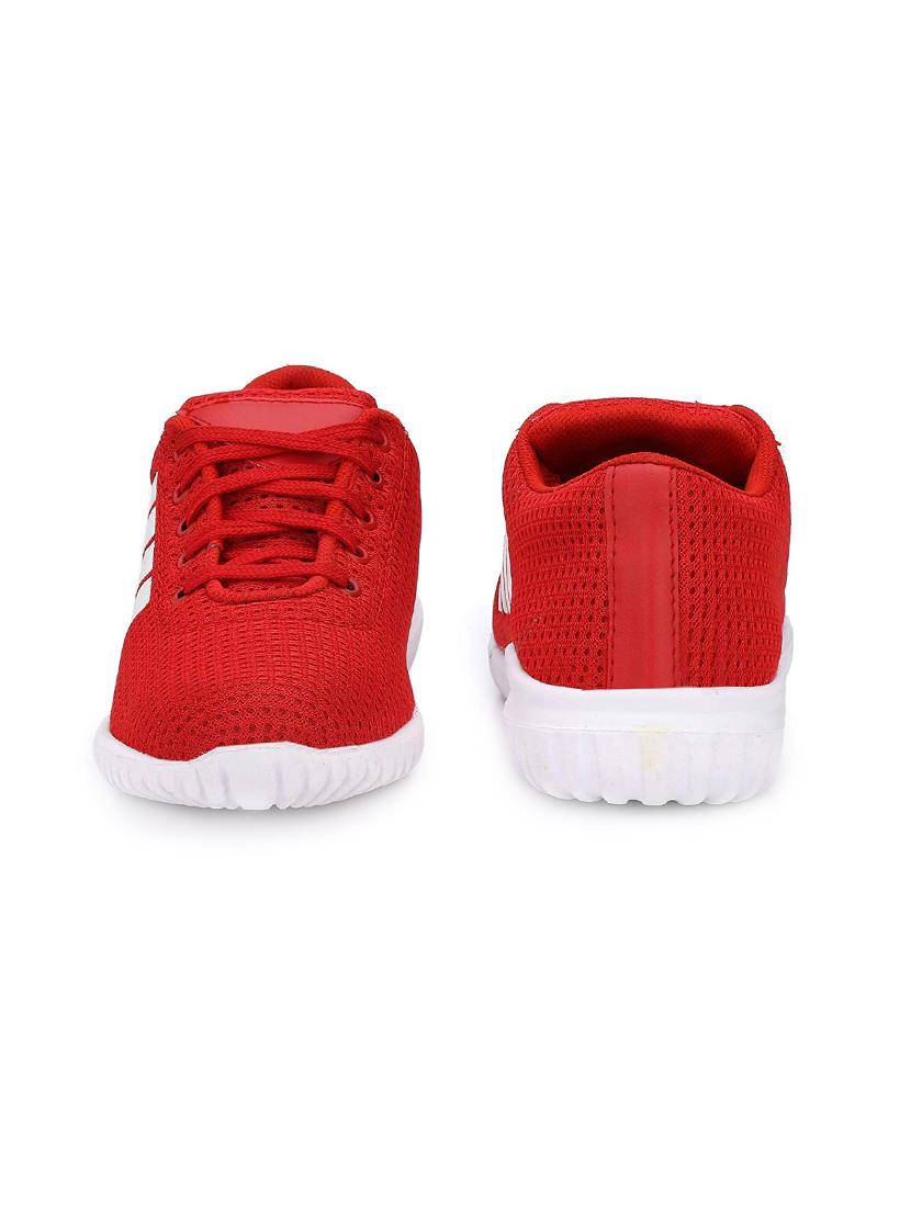biggie red mesh sport shoes - 16537374 - Zoom Image - 4