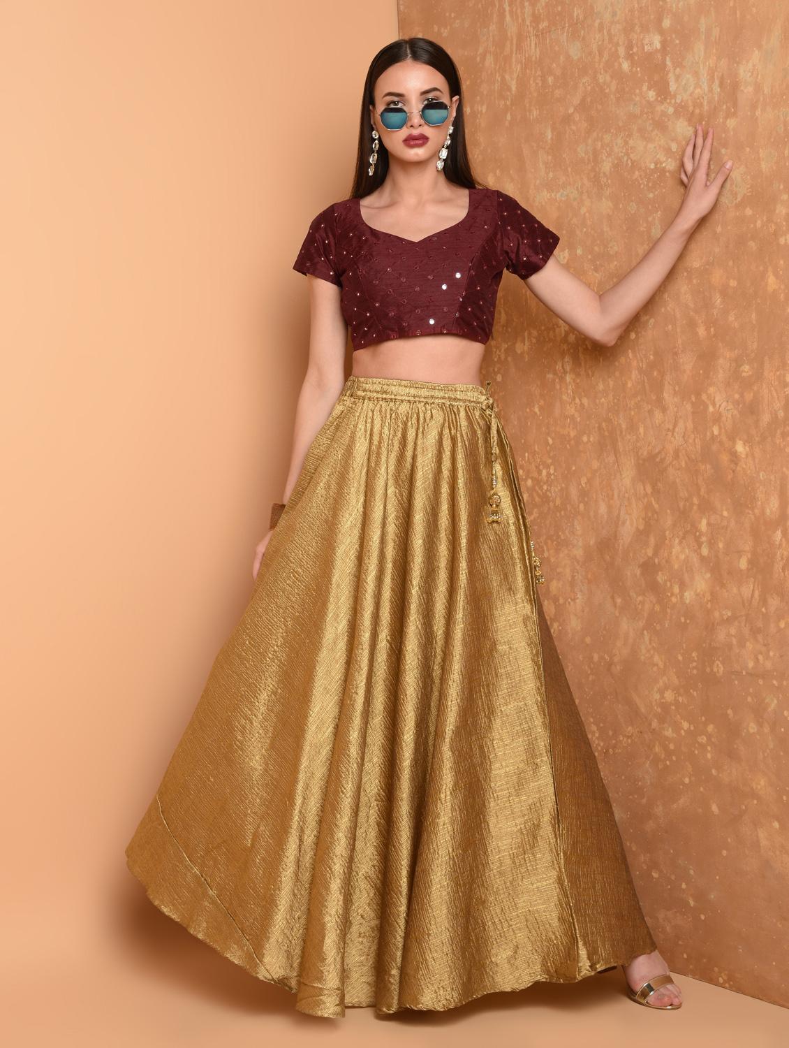 mirror embroidered blouse - 16539113 - Zoom Image - 4