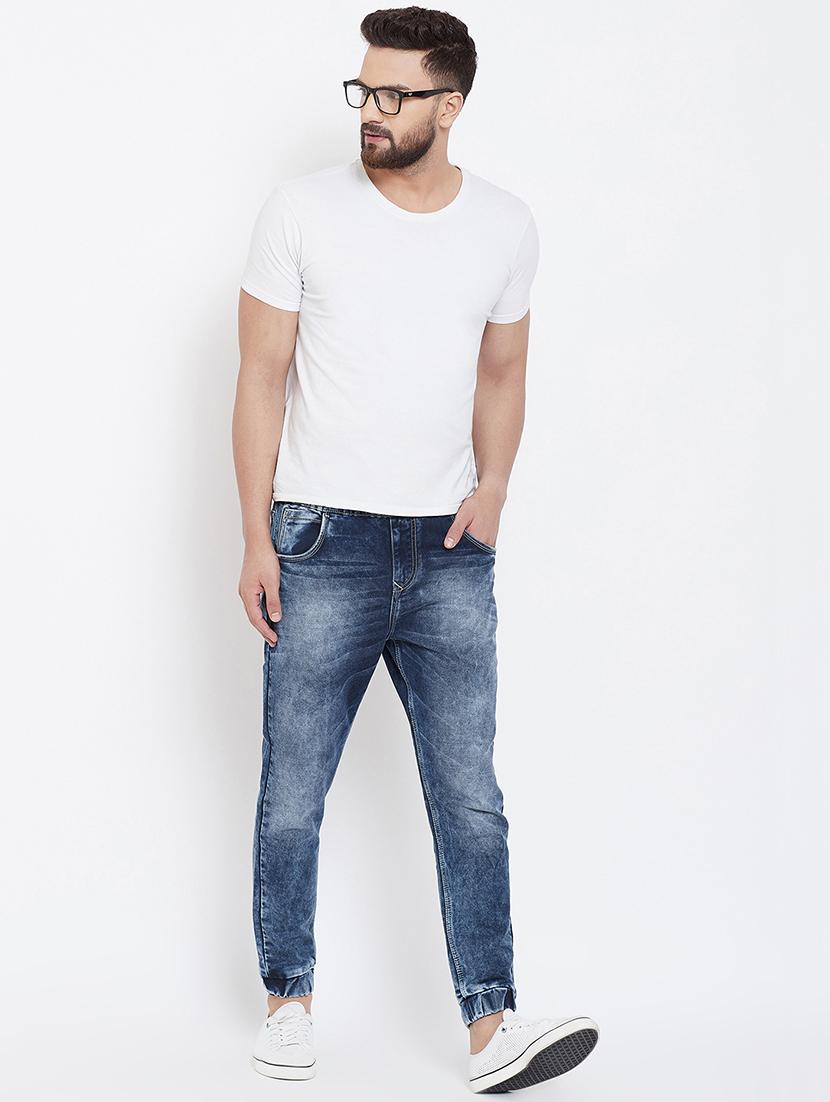 blue washed joggers - 16539703 - Zoom Image - 4