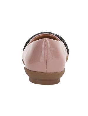 van heusen pink patent leather slip on ballerinas - 16541555 - Standard Image - 4