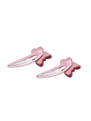 jewelz pair of bow and flower design hair clips for kids - 16542734 - Standard Image - 4