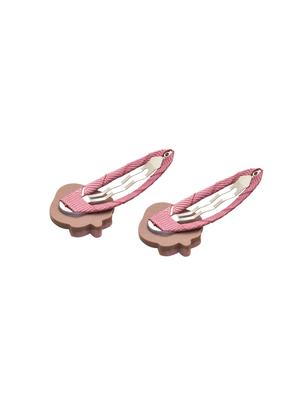 jewelz pair of straberry and flower design hair clips for kids - 16542743 - Standard Image - 4